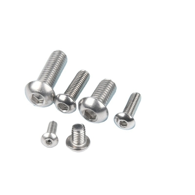 DIN Standard M2 M2.5 M3 M4 M5 M6M8 M10 M12 M14 M16 M18 M20 M24 M27 M30 Custom 304 aço inoxidável parafusos e parafusos