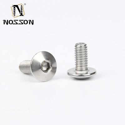 DIN Standard M2 M2.5 M3 M4 M5 M6M8 M10 M12 M14 M16 M18 M20 M24 M27 M30 Custom 304 aço inoxidável parafusos e parafusos