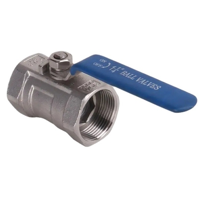 Seal PTFE personalizado Estrutura do diafragma de alta pressão 1/4 de polegada de aço inoxidável 316 válvula de esferas para tamanho de porta Certificado ISO9001