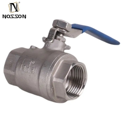 Seal PTFE personalizado Estrutura do diafragma de alta pressão 1/4 de polegada de aço inoxidável 316 válvula de esferas para tamanho de porta Certificado ISO9001