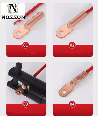 Tinto revestido ISO9001 Certificado Brass Copper Battery Cable Lug Crimp Terminal para Aplicações Industriais