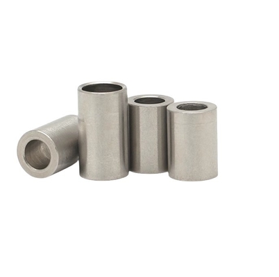 Finalização CINCO PLATADO Customizado 3mm 8mm 24mm de aço inoxidável Sleeve Bushing para M5 M6 M8 M10 Metric cilindro de aço Bushings