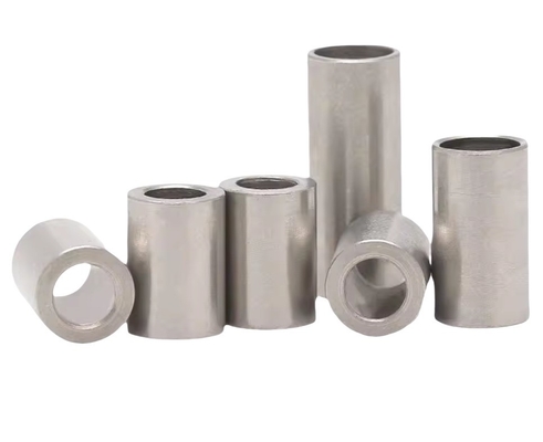 Finalização CINCO PLATADO Customizado 3mm 8mm 24mm de aço inoxidável Sleeve Bushing para M5 M6 M8 M10 Metric cilindro de aço Bushings