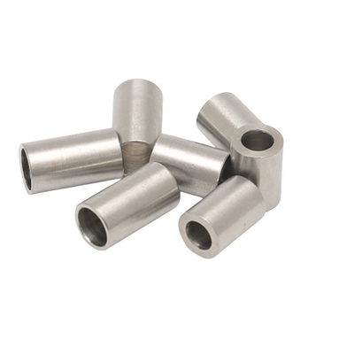 Finalização CINCO PLATADO Customizado 3mm 8mm 24mm de aço inoxidável Sleeve Bushing para M5 M6 M8 M10 Metric cilindro de aço Bushings