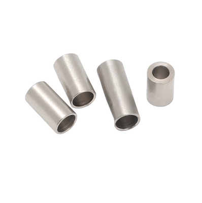 Finalização CINCO PLATADO Customizado 3mm 8mm 24mm de aço inoxidável Sleeve Bushing para M5 M6 M8 M10 Metric cilindro de aço Bushings