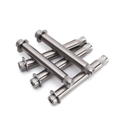 Diâmetro métrico 1/2 Stock SS304 Sleeve Anchors aço inoxidável Hex Socket Pan Head Expansion Anchor Bolt para Construção