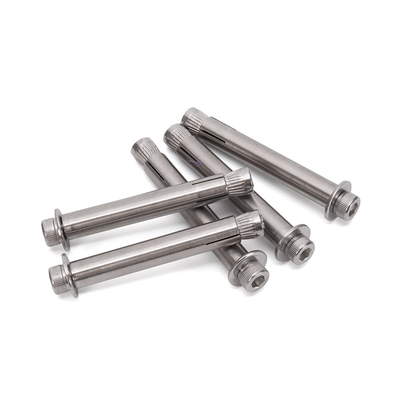 3/8 ISO Standard Marrom 304 aço inoxidável Hex Parafuso de expansão interna Construído em parafuso Explosão M6M8M10M12 com tamanhos personalizados