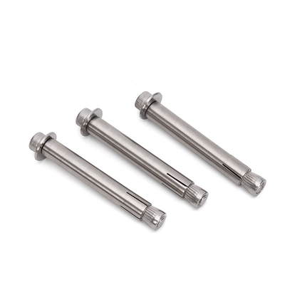 3/8 ISO Standard Marrom 304 aço inoxidável Hex Parafuso de expansão interna Construído em parafuso Explosão M6M8M10M12 com tamanhos personalizados