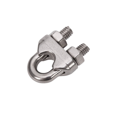 Grampos de tubos duplos DIN741 para fabricação industrial geral suporte personalizado OEM grampos de corda de aço inoxidável