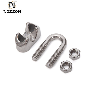 Grampos de tubos duplos DIN741 para fabricação industrial geral suporte personalizado OEM grampos de corda de aço inoxidável