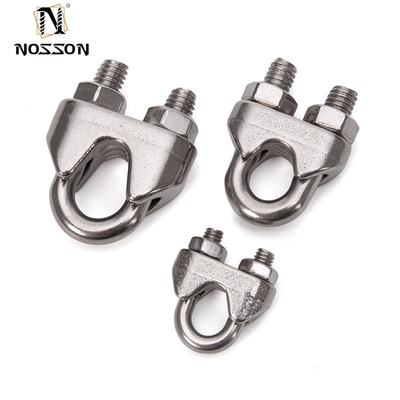 Suporte métrico de aço inoxidável 304 de trabalho pesado do Japão Clipe de corda de fio por equipamento de equipamento OEM para necessidades personalizadas