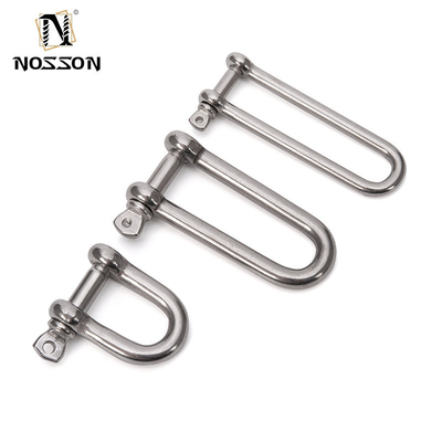 Tipo de parafuso DEE SHACKLES Tecnologia 304 316 aço inoxidável parafuso cativo Pin Wide D Chains Precision Casting