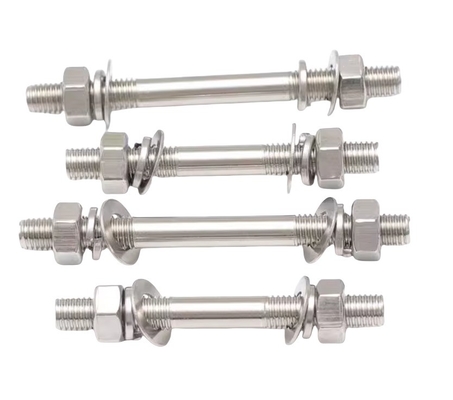 DIN Métrico Alta resistência 8.8 aço inoxidável Custom Hex Flange Extra estendido parafuso longo para máquinas industriais