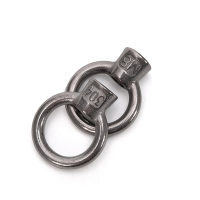 Imperial SS314 Grau A2-80 aço inoxidável DIN582 Anéis triangulares de alça de alça para equipamento de corda de arame grosso