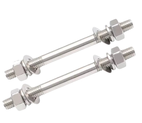 DIN Métrico Alta resistência 8.8 aço inoxidável Custom Hex Flange Extra estendido parafuso longo para máquinas industriais