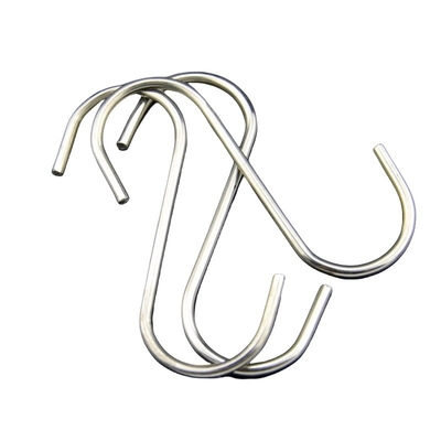 Metric Blue Anodized S Shape Metal Hooks para Display do Gabinete de Cozinha m1.6 m2 m2.5 m3 m4 m5 m6 m8 m10 m12 m14 m16 m20