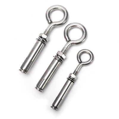 316 Ferro Inoxidável Ferro Ocular Soldado para Rigging Hardware do Round Head Measurement System INCH Tamanho 1,6 m