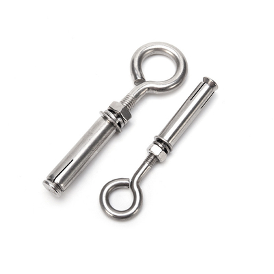 Ancoras de expansão Parafuso de parafuso para parede de concreto 1,6 m2 INCH Sistema de medição ANSI/ASME padrão 304 de aço inoxidável