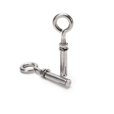 Ancoras de expansão Parafuso de parafuso para parede de concreto 1,6 m2 INCH Sistema de medição ANSI/ASME padrão 304 de aço inoxidável