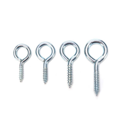 Competitivo L Hook Eye Ring Self Tapping Wood Lag Sheep Eye Screw para M3 M4 M5 M6 M8 M10 M12 M14 M16 M20 Tamanhos Material