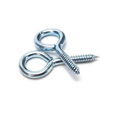 Competitivo L Hook Eye Ring Self Tapping Wood Lag Sheep Eye Screw para M3 M4 M5 M6 M8 M10 M12 M14 M16 M20 Tamanhos Material