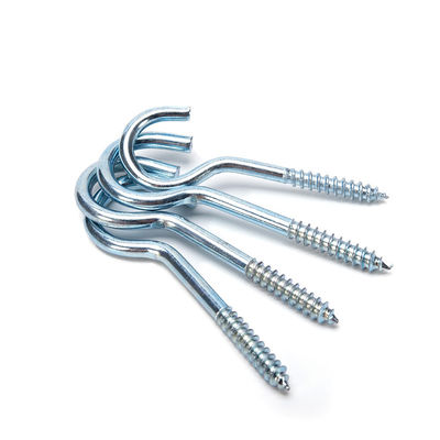 Parafuso de gancho de olho aberto de aço carbono para o sistema de medição INCH padrão DIN m1.6 m2 m2.5 m3 m4 m5 m6 m8 m10 m12 m14 m16 m20