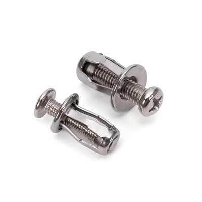 Ferro de carbono Noca checa oca Noca de lanterna cruzada Recessada parafusos de expansão fixos