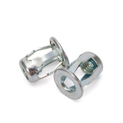 Nozes de lanterna ocas, cruz, parafusos de expansão, pétalas, galvanizadas