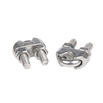 Clip de fio de gestão de cabos de aço inoxidável padrão DIN para proteção de cabos de 12 mm em aplicações pesadas