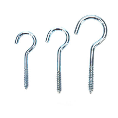 Metric Steel L Hook Eye Ring Self Tapping em forma de madeira Lag Sheep Eye Screw M1.6 M2 M2.5 M3 M4 M5 M6 M8 M10 M12 M14 M16 M20