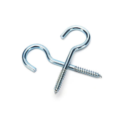 Metric Steel L Hook Eye Ring Self Tapping em forma de madeira Lag Sheep Eye Screw M1.6 M2 M2.5 M3 M4 M5 M6 M8 M10 M12 M14 M16 M20