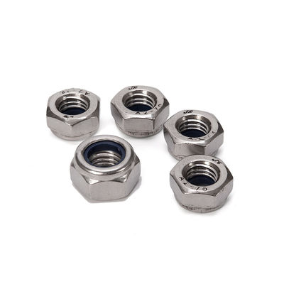 GB padrão M8 aço inoxidável de carbono 304 316 acabamento passivado Hex Nut para sistema de medição de polegada imperial a partir de DIN934