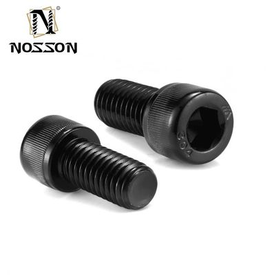 DIN padrão óxido negro Hexagon Socket Screw M10 M12 100mm Hex Socket Head Cap Screws Allen Head Screw para Industrial
