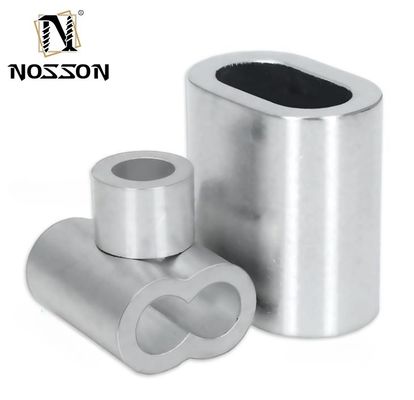 Ferrule de alumínio de desempenho confiável para corda de fio 8 Confiabilidade de forma