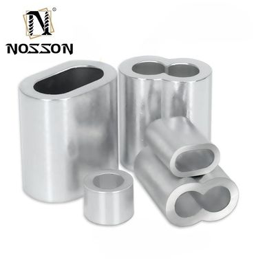 Ferrule de alumínio de desempenho confiável para corda de fio 8 Confiabilidade de forma