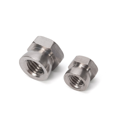 Sistema de medição métrico Torcer porcas hexagonais anti-roubo em 304 316 aço inoxidável para padrão DIN