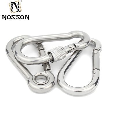 Resistente à corrosão Dimensão personalizada M3-M12 Aço inoxidável de trabalho pesado Anel de ligação de cadeia rápida com acabamento revestido de zinco