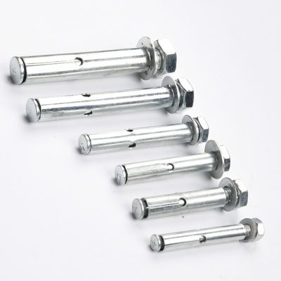 Castanho de alta capacidade aço inoxidável métrico revestido de zinco parafuso de concreto mangue tipo de cunha cónica de expansão de âncora parafusos 700