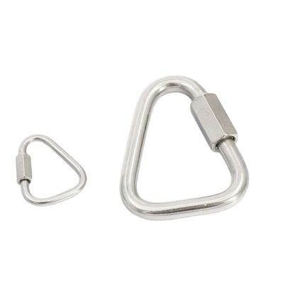 Linha rápida de aço inoxidável para conector de cadeia Máquina industrial pesada Material metálico duradouro