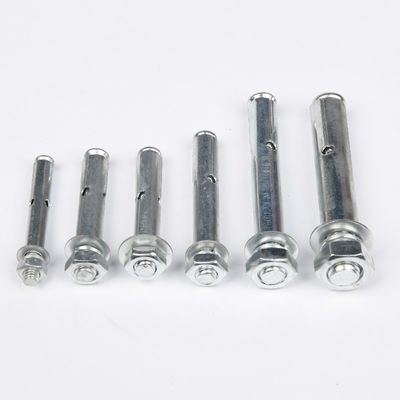Resistência Ferro Hex Sleeve Expansion Anchor Bolt para aplicações de trabalho pesado 3/8 Diâmetro e capacidade a pedido