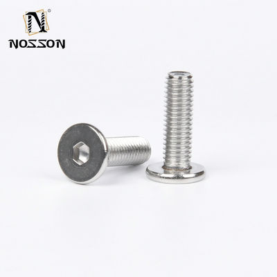 Aço inoxidável Allen Flat Countersink Head Hex Countersink Hexagon Socket Subcut Screws
