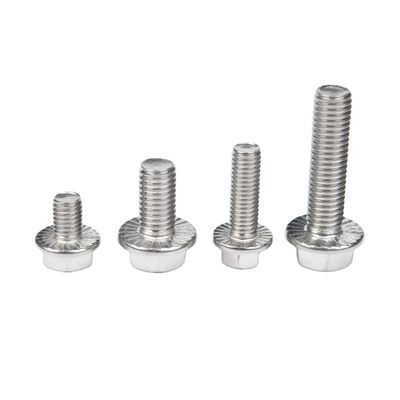 Bolinhos de carrinho de aço carbono de acabamento liso com flange hexadecimal e grau 8.8/10.9/12.9 padrão