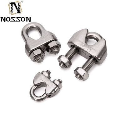 ANSI/ASME Standard SS304 SS316 Clamps para cabos de cordas de fios de sela com sistema de medição métrica U Bolt