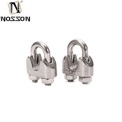 ANSI/ASME Standard SS304 SS316 Clamps para cabos de cordas de fios de sela com sistema de medição métrica U Bolt