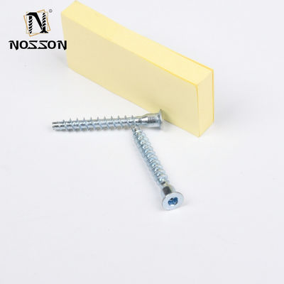 ANSI/ASME Padrão de aço inoxidável de cabeça plana de unidade de auto-aperto Euro parafuso para instalação de móveis Sistema de medição INCH