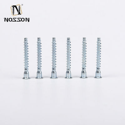 ANSI/ASME Padrão de aço inoxidável de cabeça plana de unidade de auto-aperto Euro parafuso para instalação de móveis Sistema de medição INCH