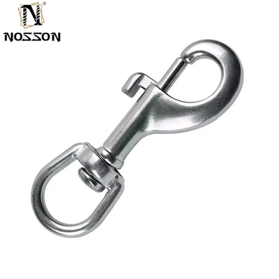 JIS Standard AISI304/316 Bolto de aço inoxidável Snap Swivel Carabiner Hook para Cão Leash Webbing Mergulho m3 m4 m5 m6 m8 m10 m12 1/4 3/8 5/16