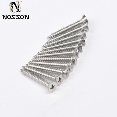 Projetos de construção de energia Finish de óxido negro de aço inoxidável parafusos de cabeça de contra-submersão com padrão ISO e acabamento simples