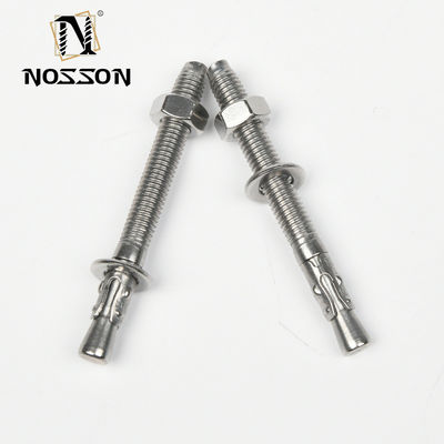 Passivação de acabamento DIN padrão de expansão Hex Lavadora de porcas de parafuso de âncora para concreto M6 M8 M10 aço inoxidável