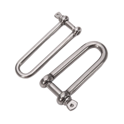 8mm Polido Marine D-tipo DIN82101 Heavy Duty Hardware Chain With Coller Pin para elevação em soluções da indústria de varejo